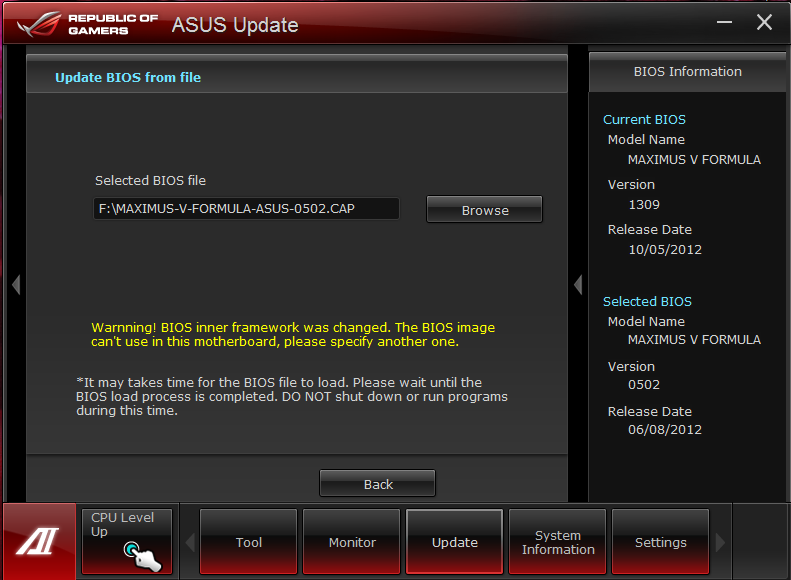 Error code 55 on boot Republic of Gamers Forum 223518