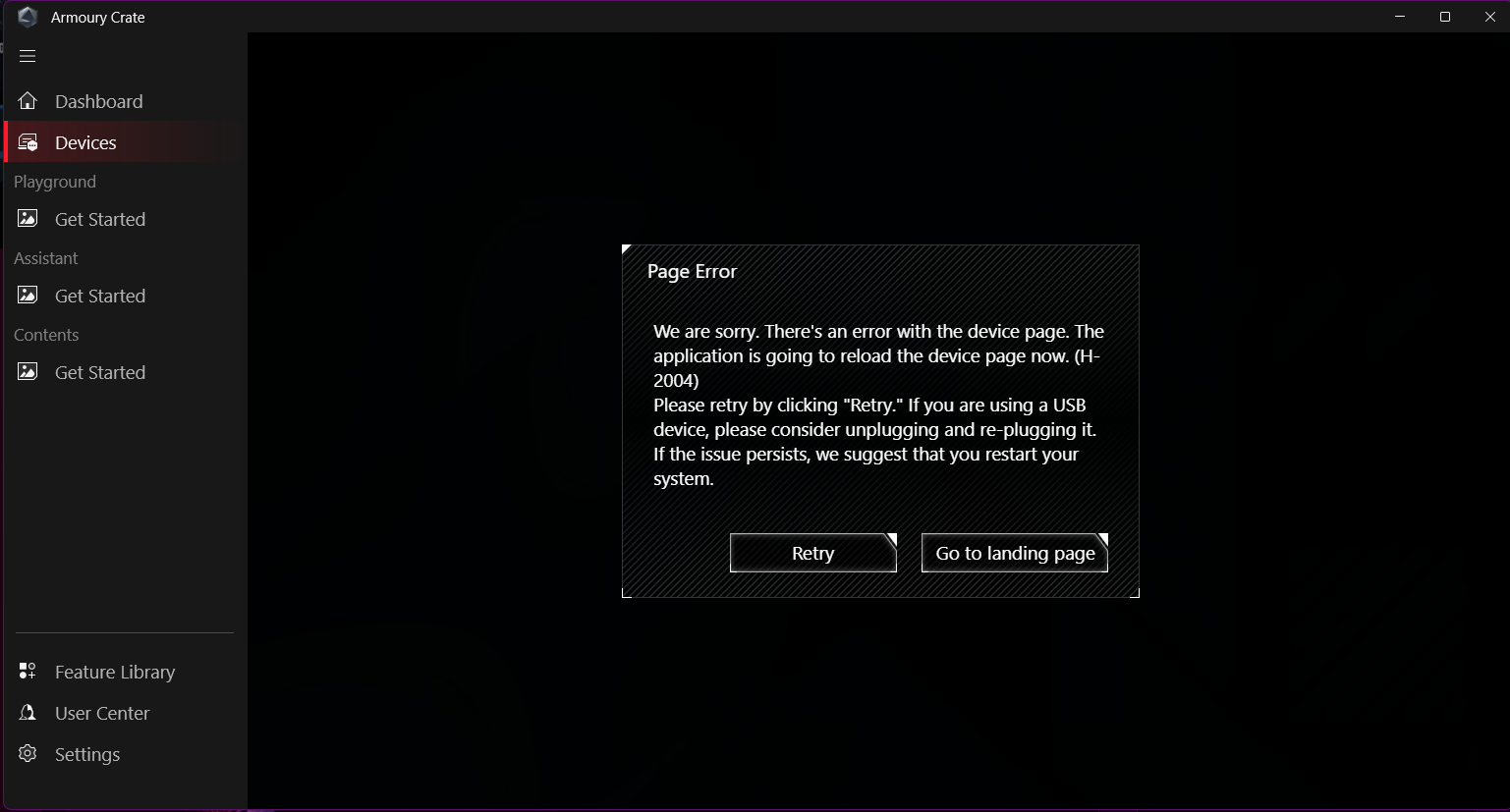 Solved: Armoury Crate Update 6.1.13.0 Error - Republic of Gamers Forum ...