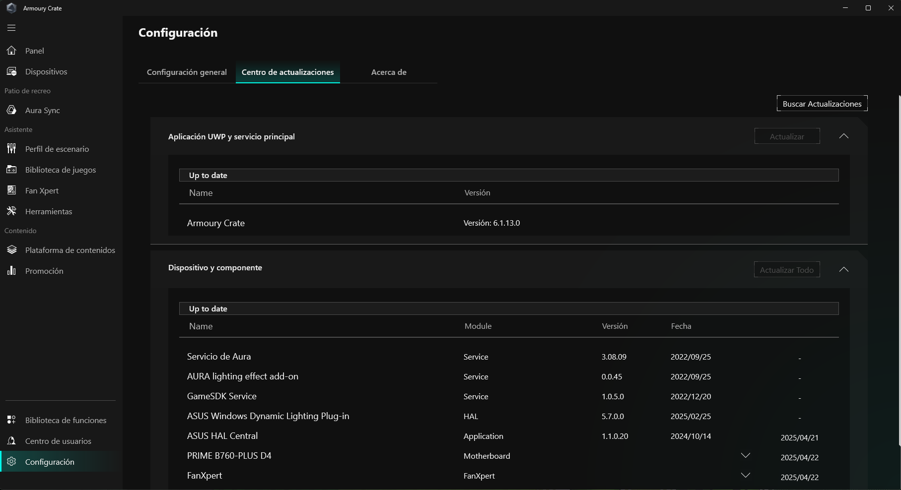 Error Armoury crate update - Republic of Gamers Forum - 1092178