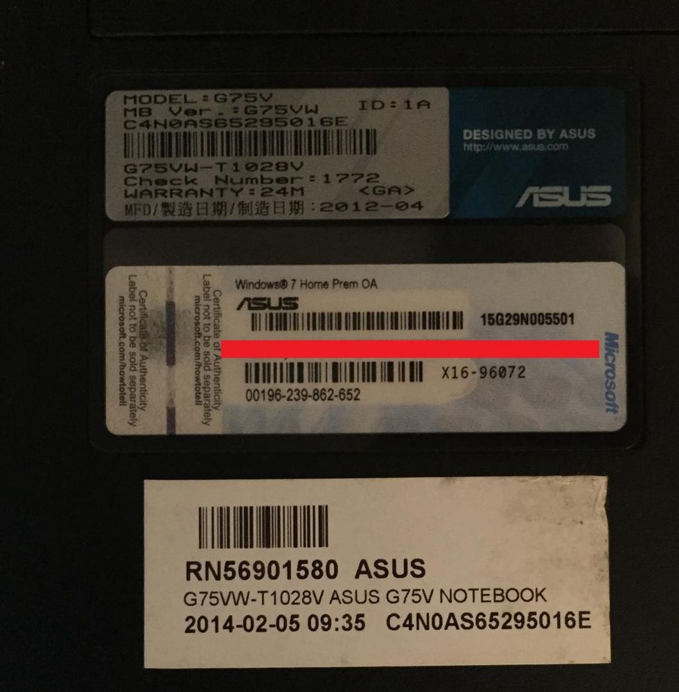 Black screen asus G75VW HELP Updated Republic of Gamers Forum 543930