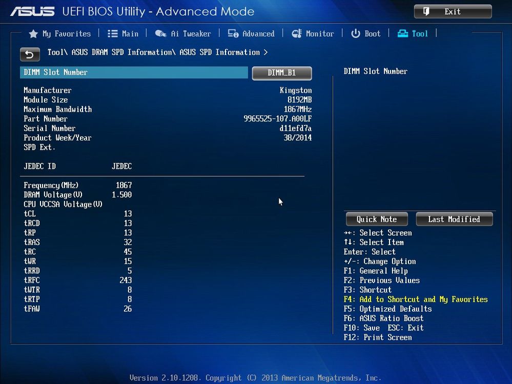 P9X79E WS Manual RAM Timing Republic of Gamers Forum 811267