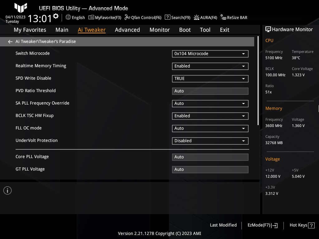 B660-I: Performance drop with voltage offset/under - Page
