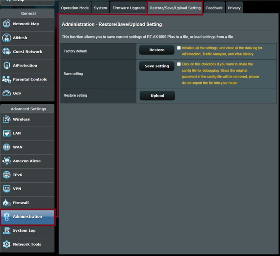 Asus AiMesh Node (RPAX56) Keeps disconnecting Republic of Gamers