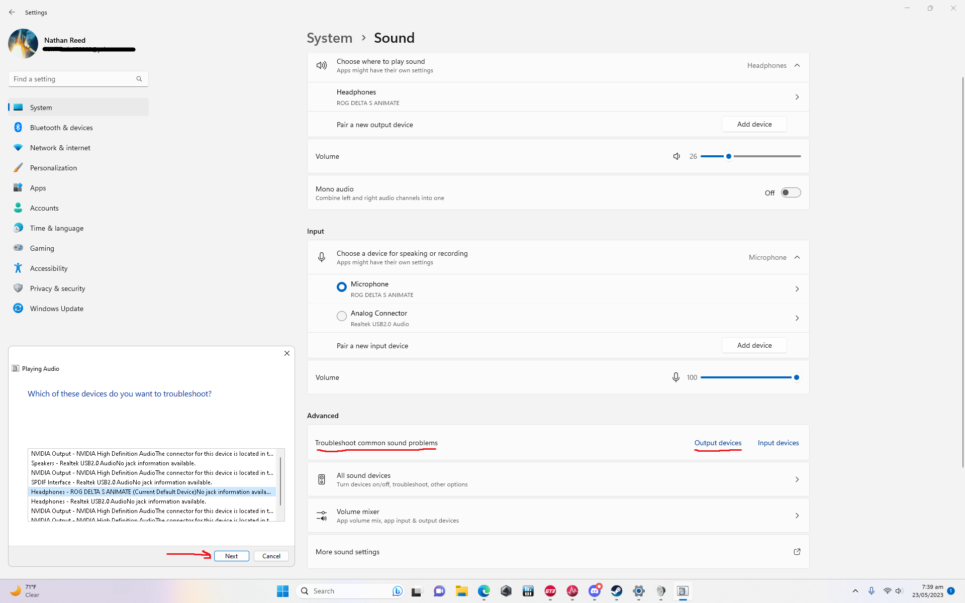 Speakers Realtek USB 2.0 Audio low volume Republic of Gamers Forum