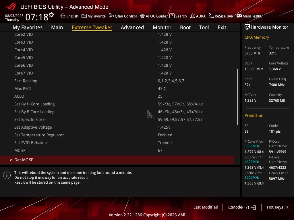 What is your 13900K MC SP Score - Republic of Gamers Forum - 948086