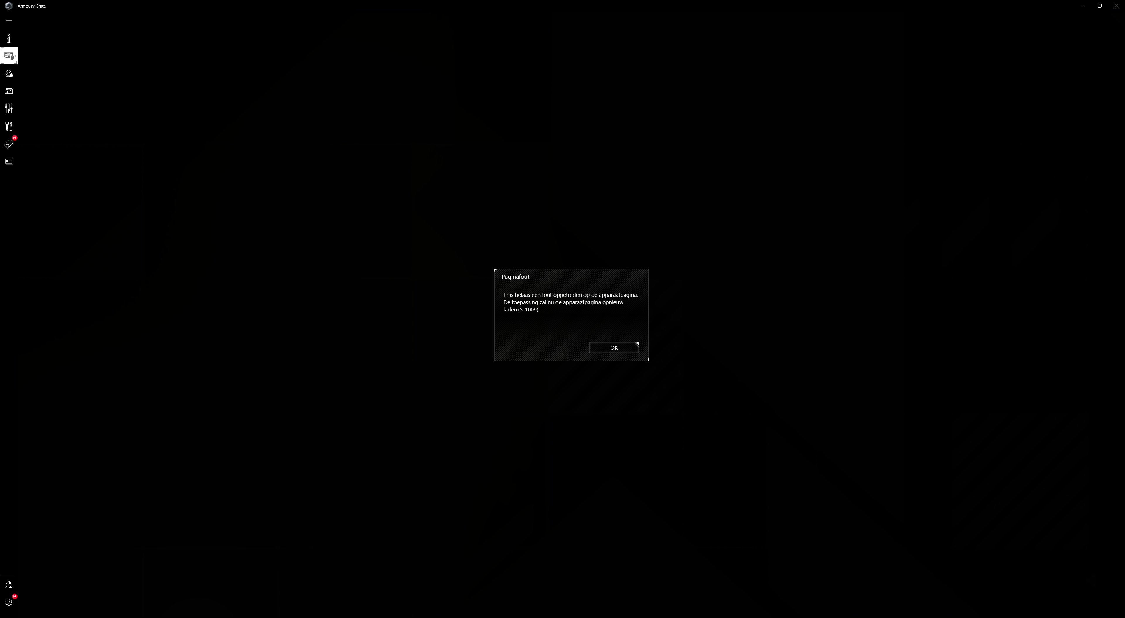 Error (S-1009) Armoury Crate - Republic of Gamers Forum - 969391