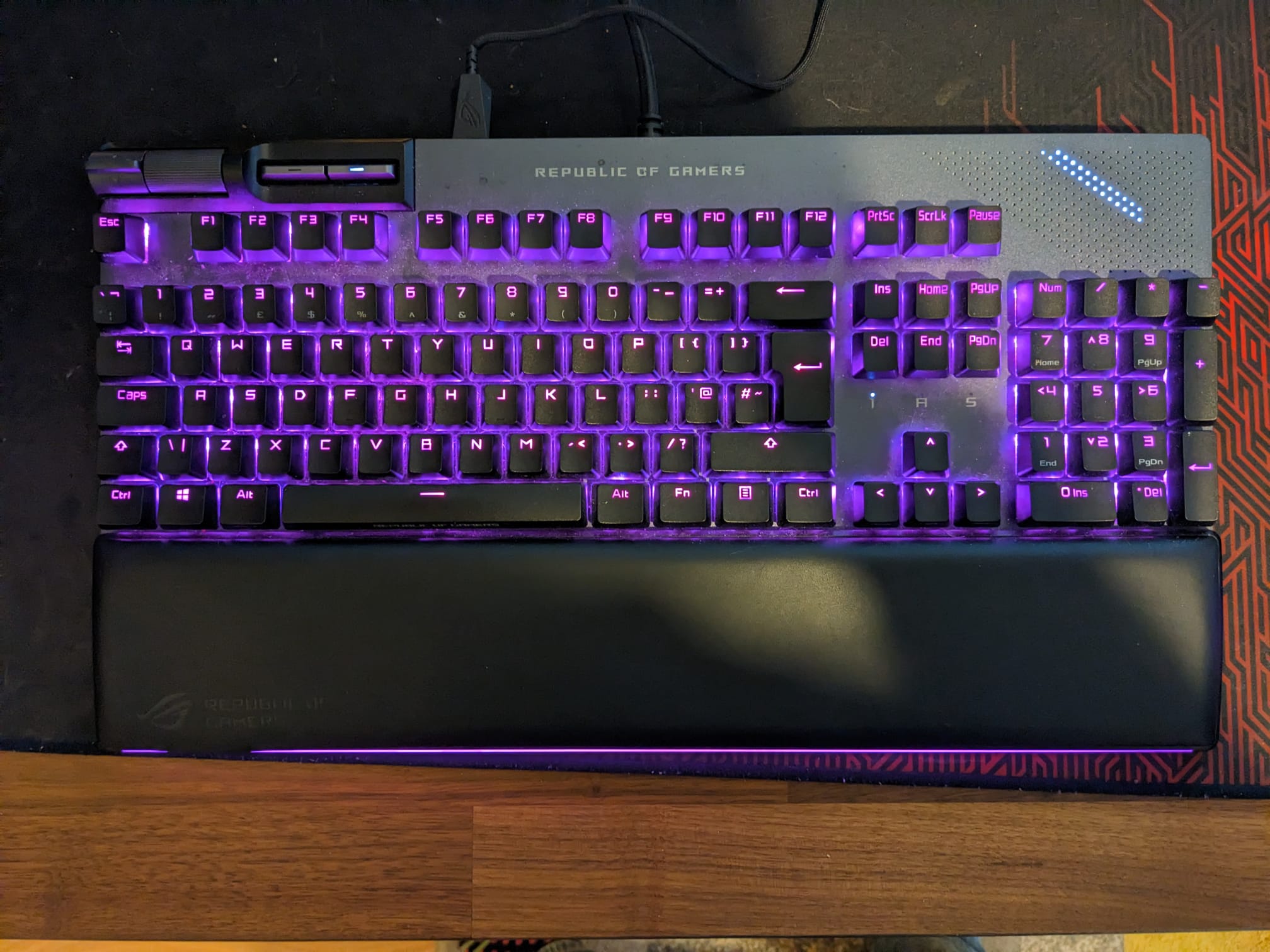 Solved: Asus Rog Strix Flare II keyboard layout wrong armo ...