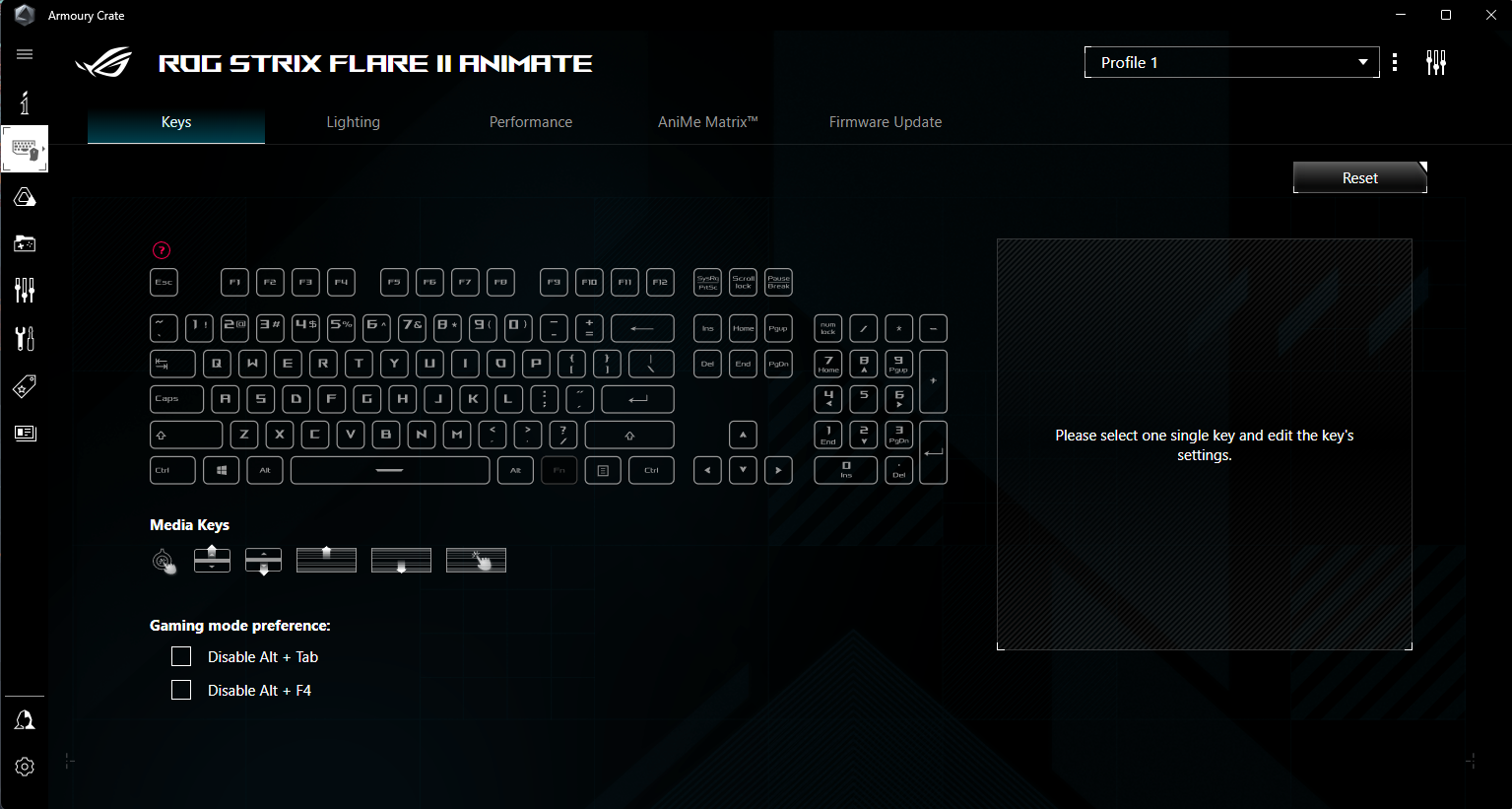 Solved: Asus Rog Strix Flare II keyboard layout wrong armo ...