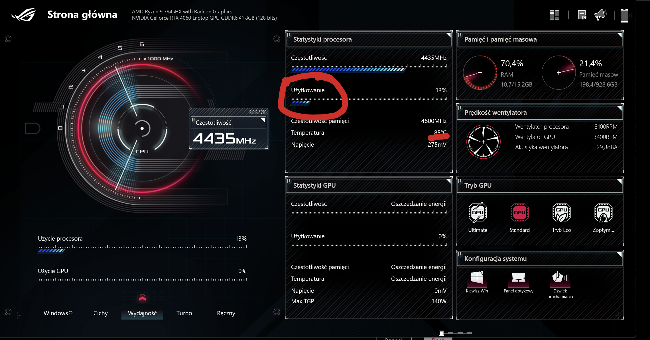ROG STRIX G713PVDS94 Screen flickering Republic of Gamers Forum 972674
