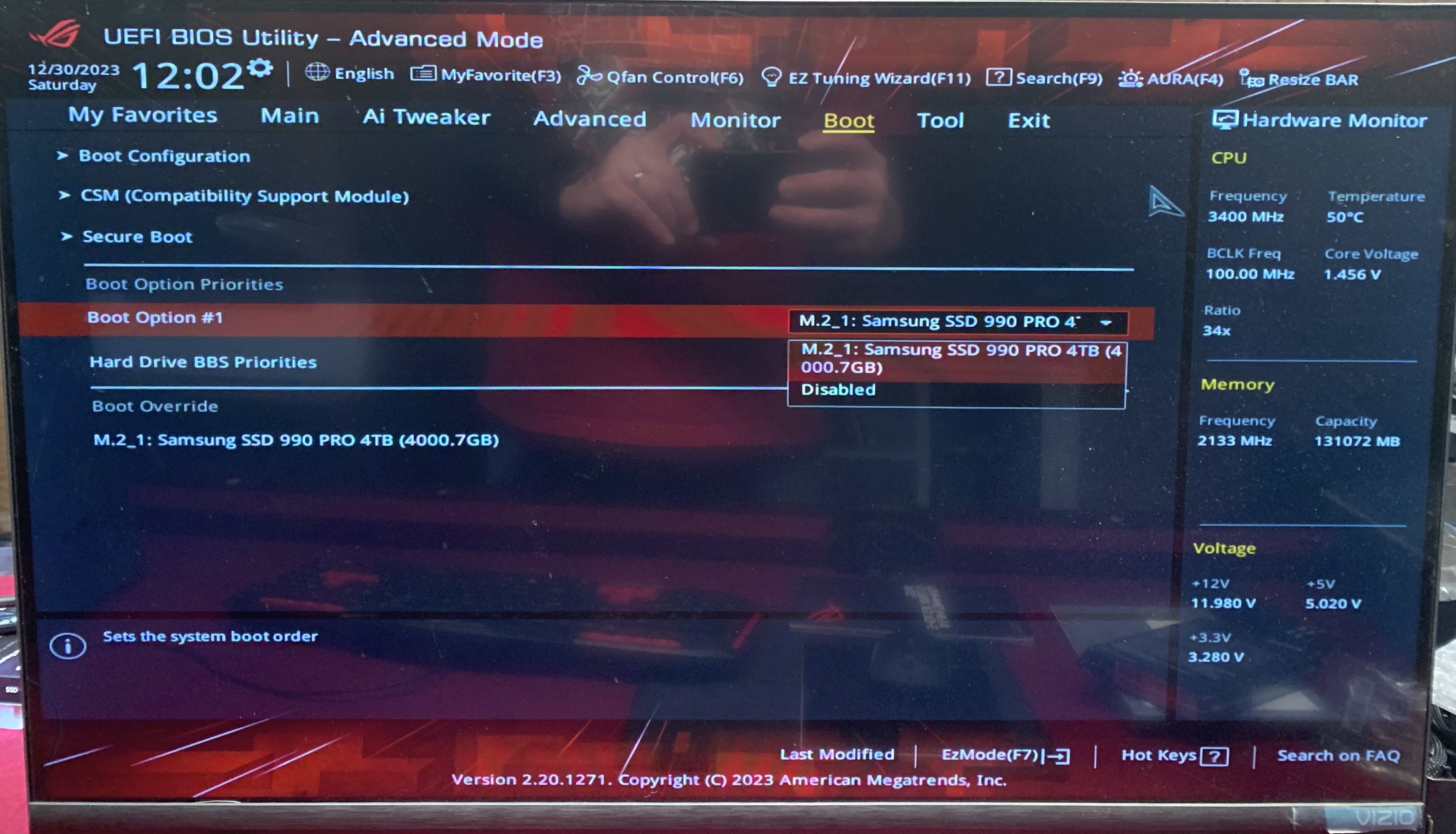 Solved: Strix X570-E Issue - Republic of Gamers Forum - 982201